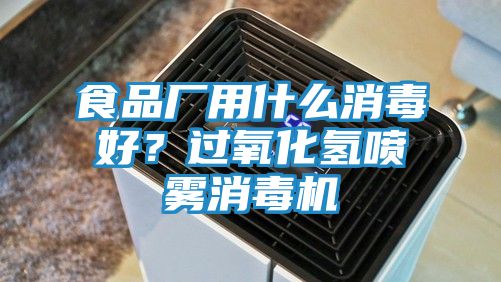 食品厂用什么消毒好？过氧化氢喷雾消毒机