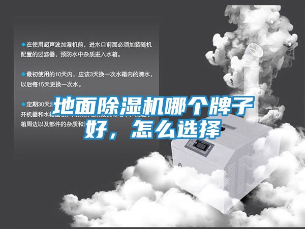 地面除湿机哪个牌子好，怎么选择