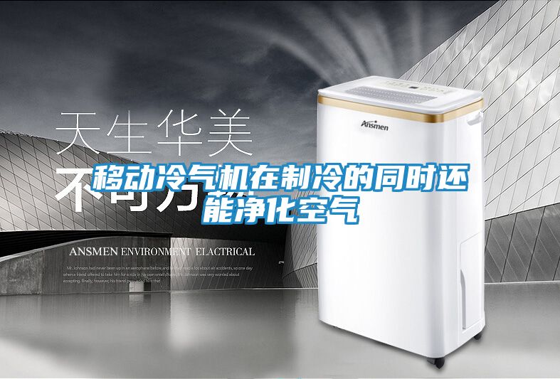 移动冷气机在制冷的同时还能净化空气