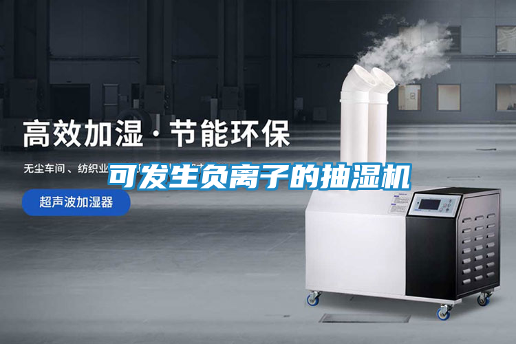 可发生负离子的抽湿机