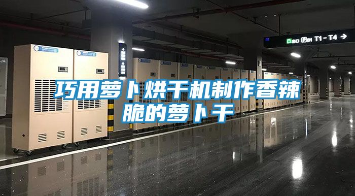 巧用萝卜烘干机制作香辣脆的萝卜干