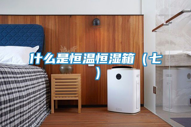 什么是恒温恒湿箱（七）