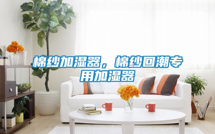 棉纱加湿器，棉纱回潮专用加湿器