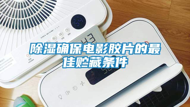除湿确保电影胶片的最佳贮藏条件