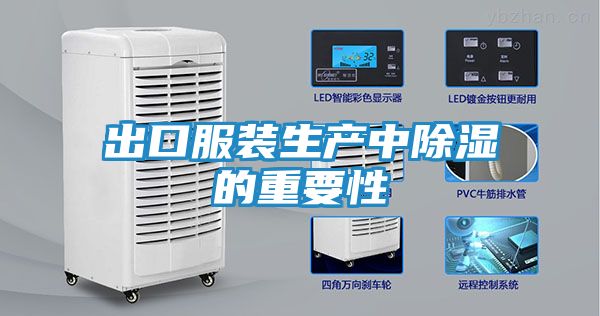 出口服装生产中除湿的重要性