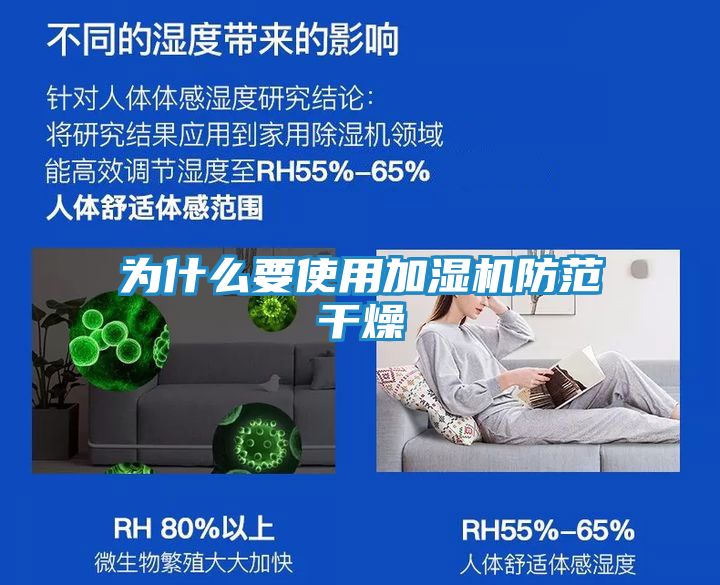 为什么要使用加湿机防范干燥