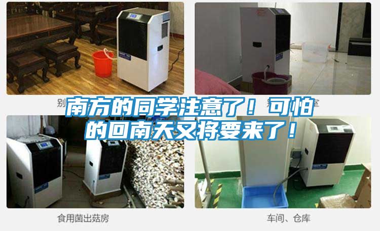 南方的同学注意了!可怕的回南天又将要来了!