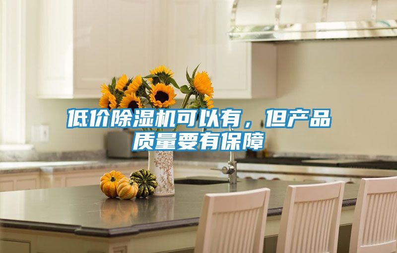 低价除湿机可以有，但产品质量要有保障