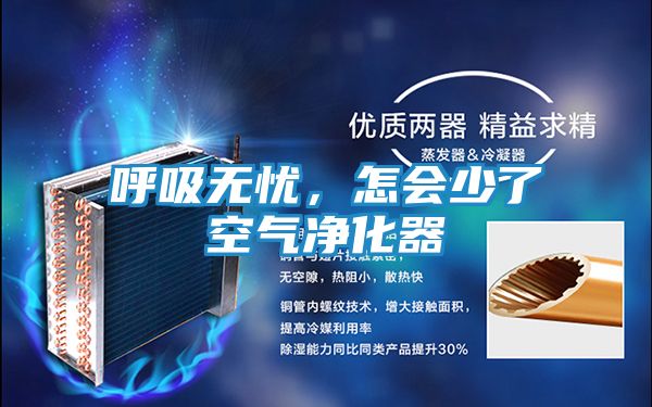 呼吸无忧，怎会少了空气净化器