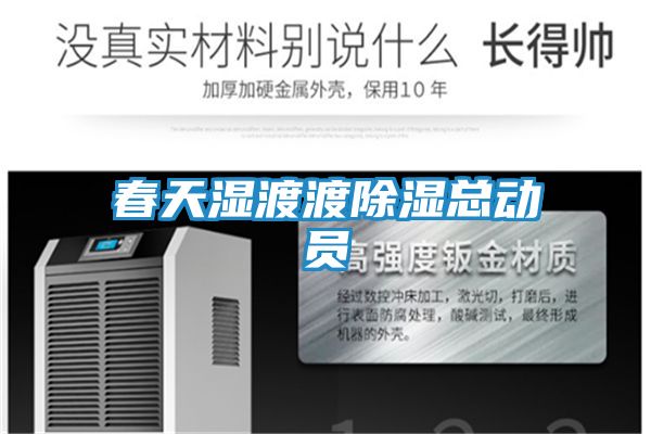 春天湿渡渡除湿总动员