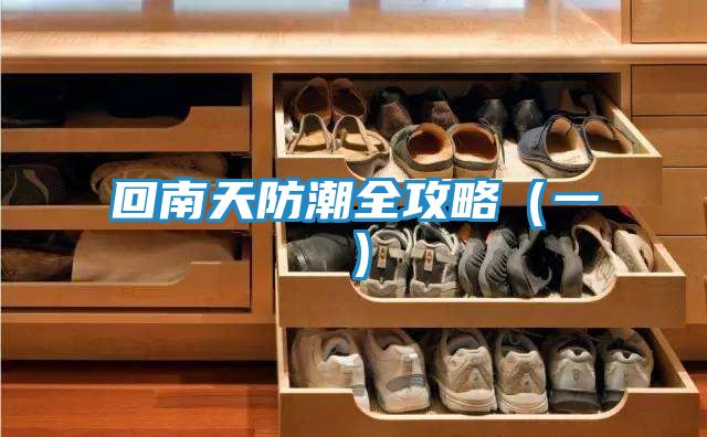 回南天防潮全攻略（一）