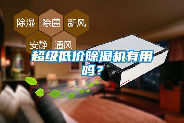 超级低价除湿机有用吗？