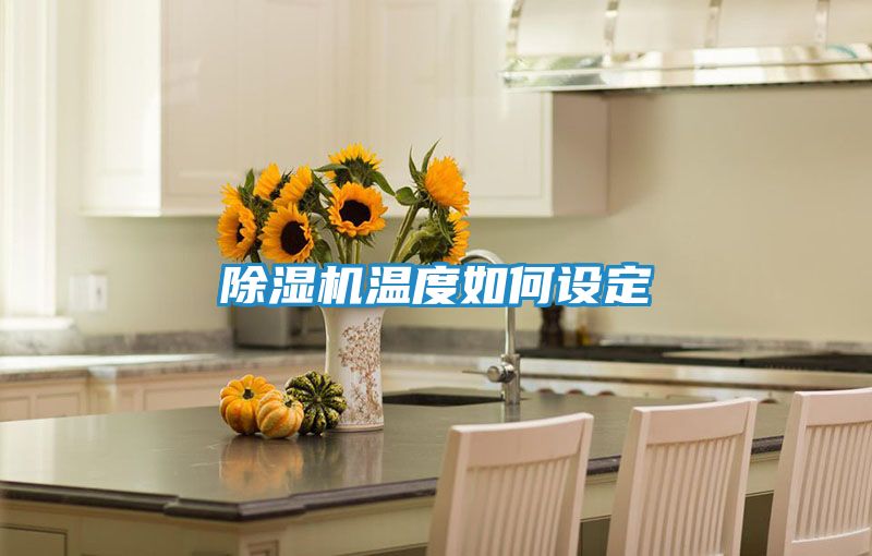 除湿机温度如何设定