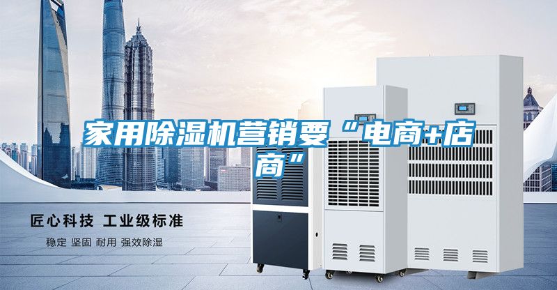 家用除湿机营销要“电商+店商”