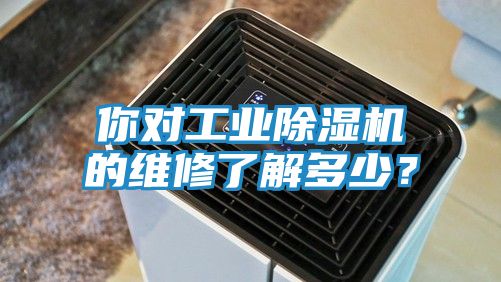 你对工业除湿机的维修了解多少？
