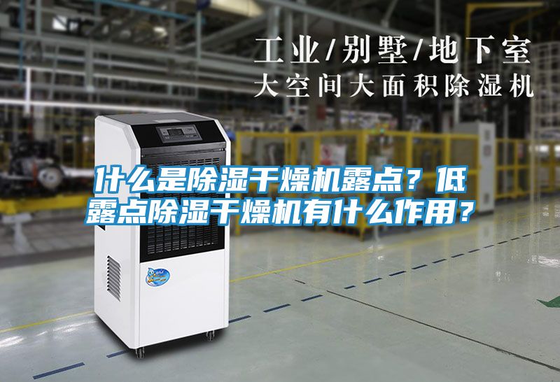 什么是除湿干燥机露点？低露点除湿干燥机有什么作用？