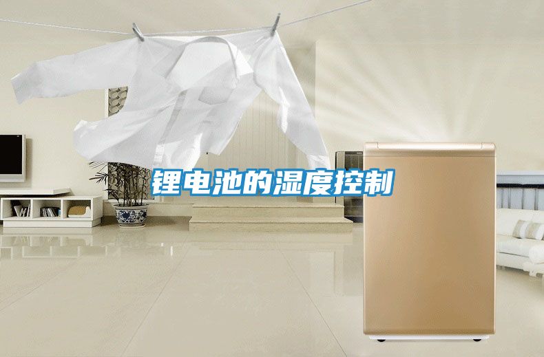 锂电池的湿度控制