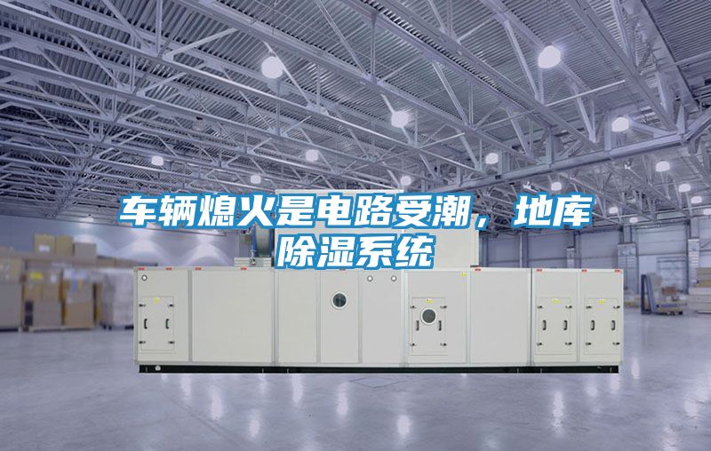 车辆熄火是电路受潮，地库除湿系统