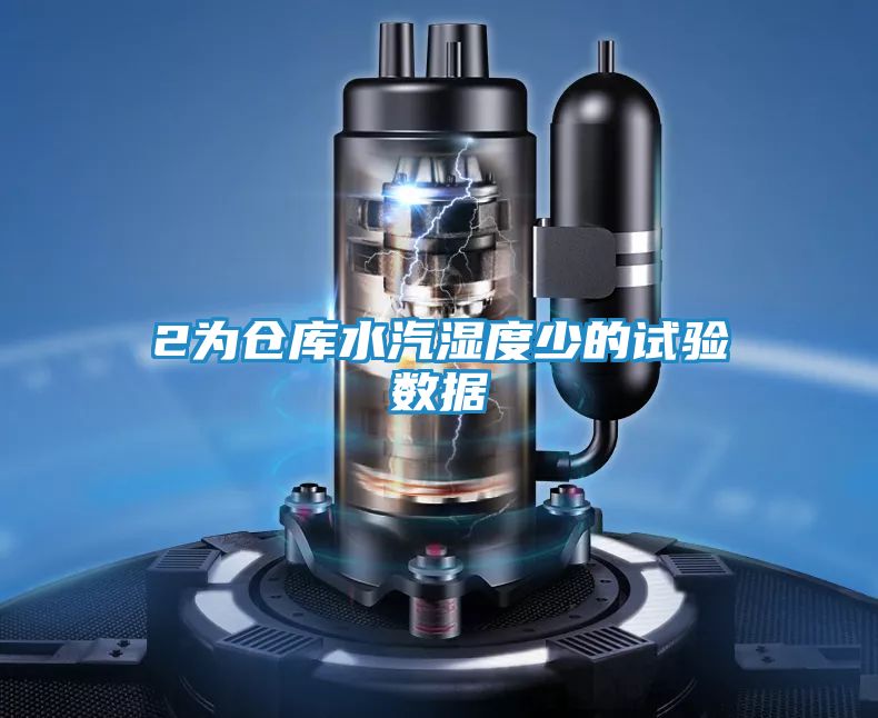 2为仓库水汽湿度少的试验数据
