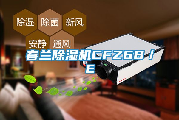 春兰除湿机CFZ6B／E