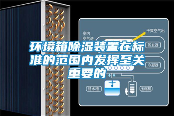 环境箱除湿装置在标准的范围内发挥至关重要的