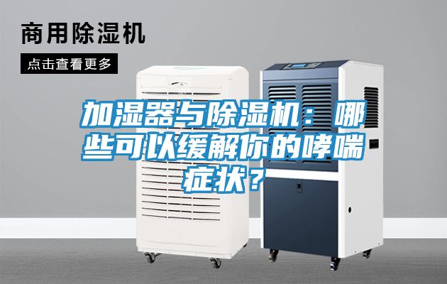 加湿器与除湿机：哪些可以缓解你的哮喘症状？