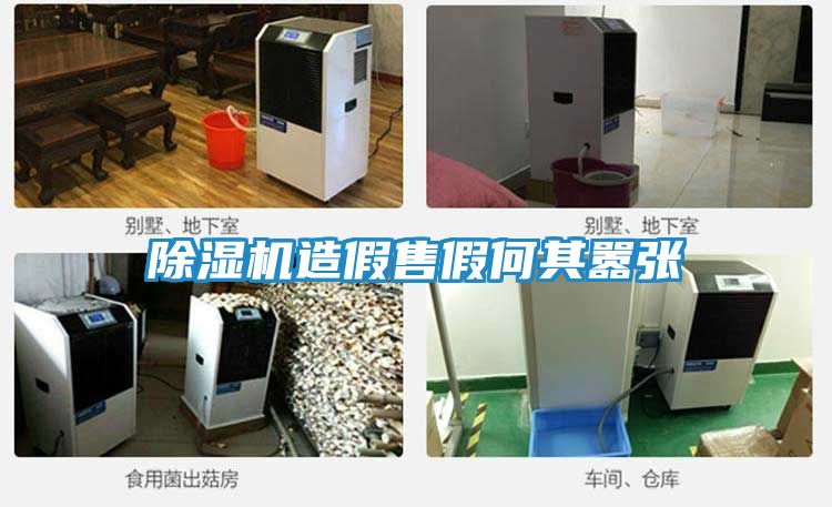 除湿机造假售假何其嚣张
