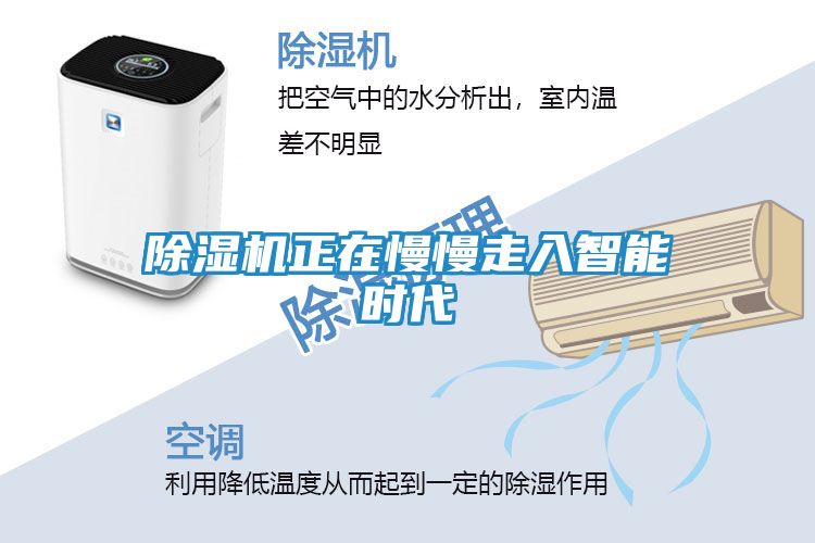 除湿机正在慢慢走入智能时代