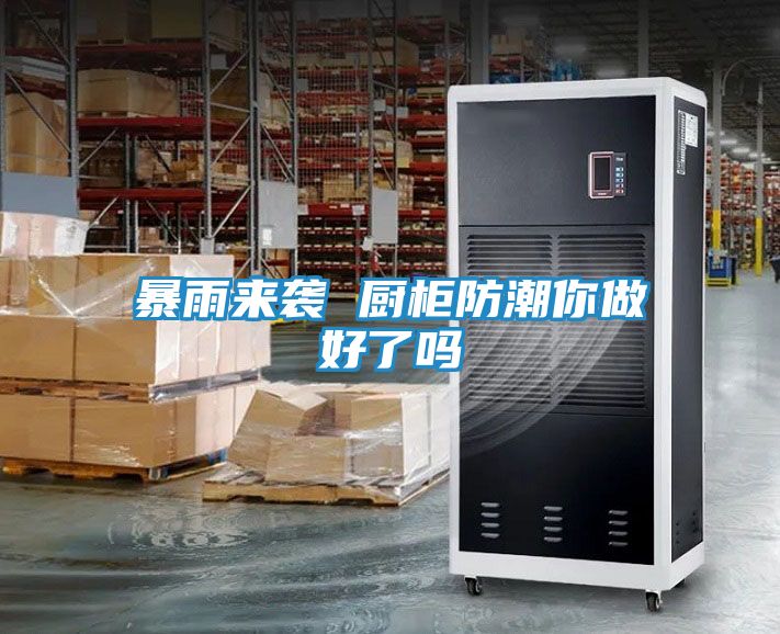 暴雨来袭 厨柜防潮你做好了吗
