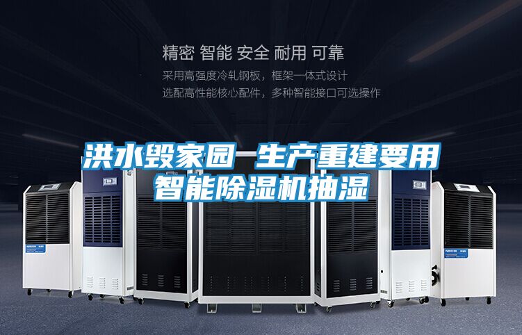 洪水毁家园 生产重建要用智能除湿机抽湿