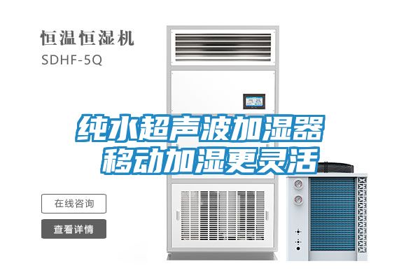 纯水超声波加湿器 移动加湿更灵活