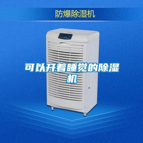 可以开着睡觉的除湿机
