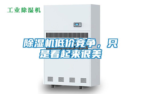 除湿机低价竞争,只是看起来很美
