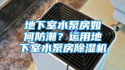 地下室水泵房如何防潮?运用地下室水泵房除湿机