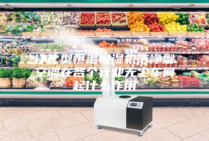 净化型恒温恒湿机洁净型空调在各个行业无尘车间起什么作用