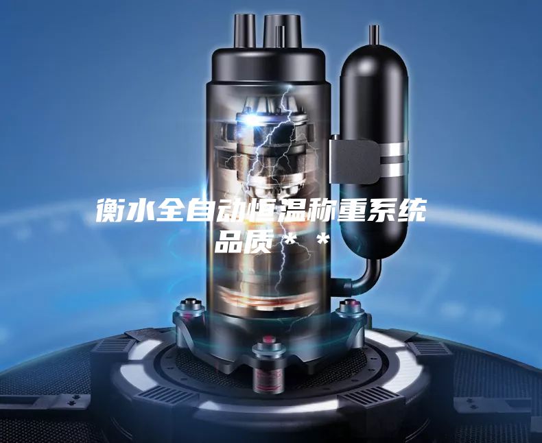 衡水全自动恒温称重系统 品质**