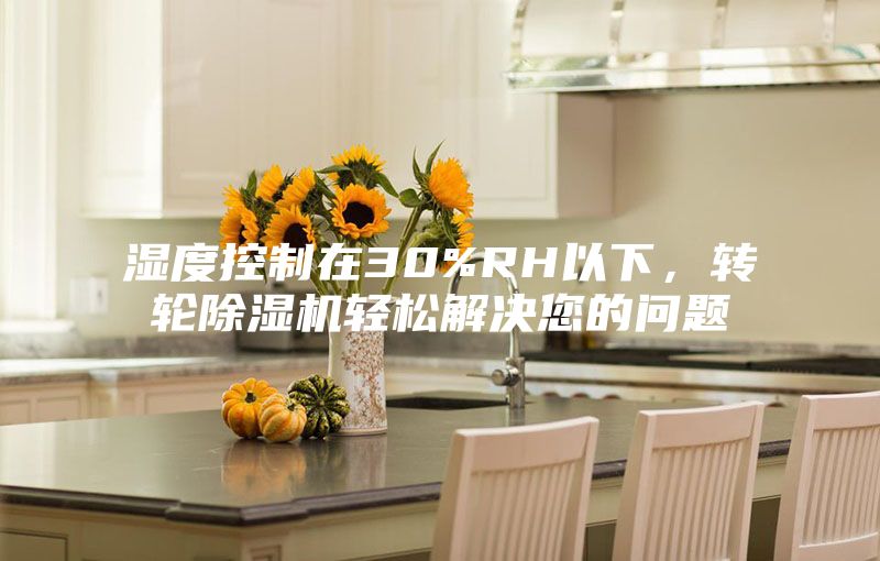 湿度控制在30%RH以下，转轮除湿机轻松解决您的问题