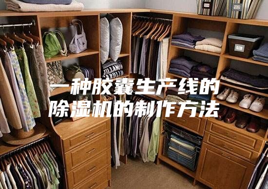 一种胶囊生产线的除湿机的制作方法