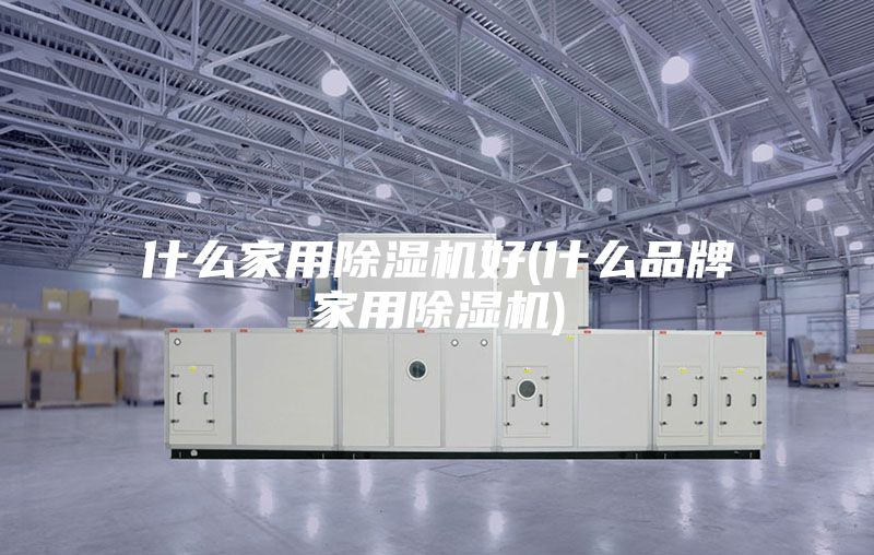什么家用除湿机好(什么品牌家用除湿机)