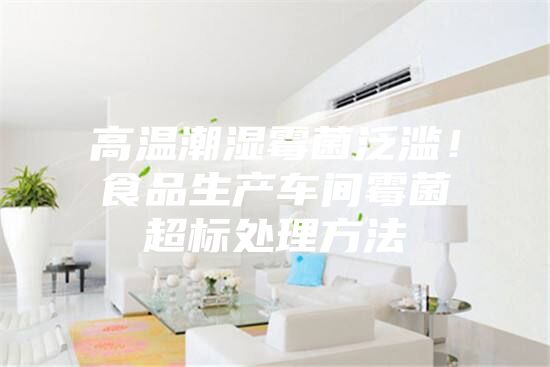 高温潮湿霉菌泛滥!食品生产车间霉菌超标处理方法