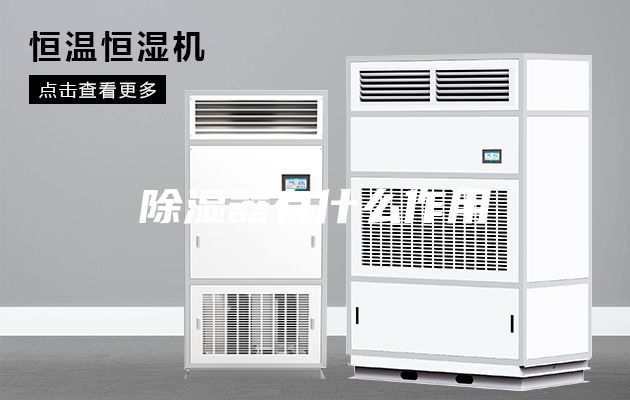 除湿器有什么作用