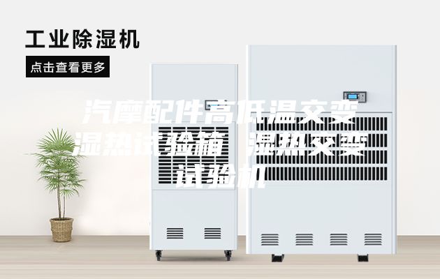 汽摩配件高低温交变湿热试验箱 湿热交变试验机