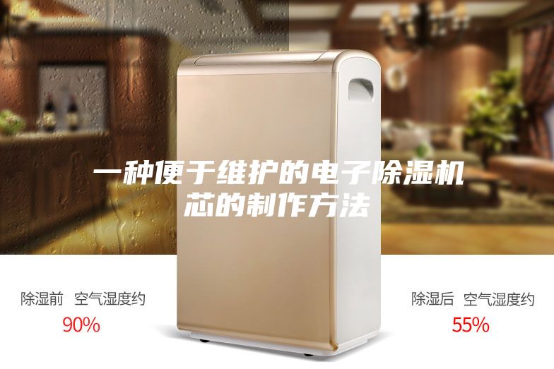 一种便于维护的电子除湿机芯的制作方法