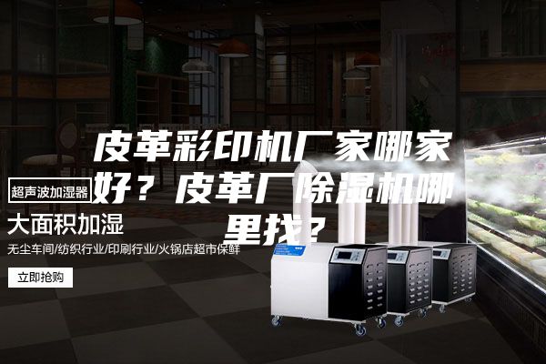 皮革彩印机厂家哪家好？皮革厂除湿机哪里找？
