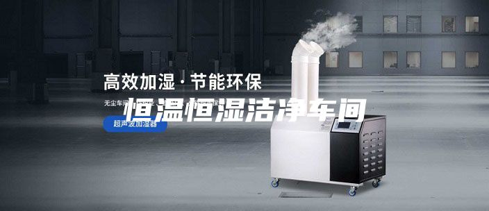 恒温恒湿洁净车间