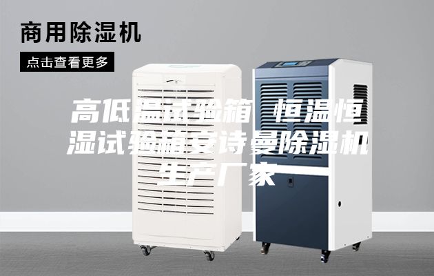 高低温试验箱 恒温恒湿试验箱安诗曼除湿机生产厂家
