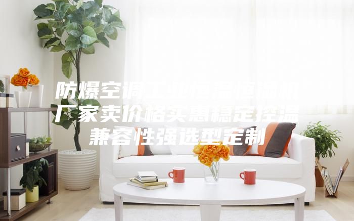 防爆空调工业恒温恒湿机厂家卖价格实惠稳定控温兼容性强选型定制