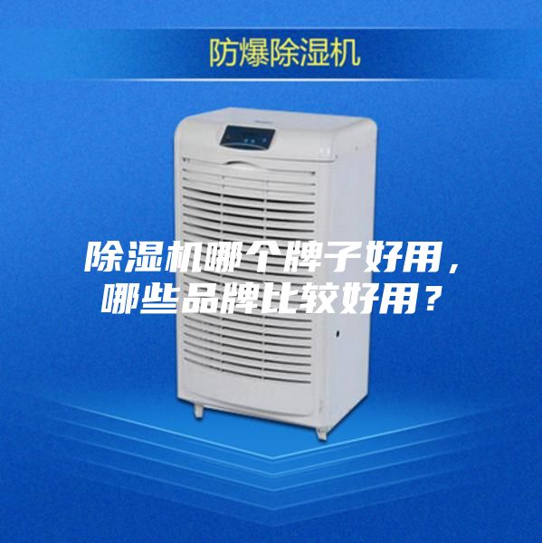 除湿机哪个牌子好用，哪些品牌比较好用？