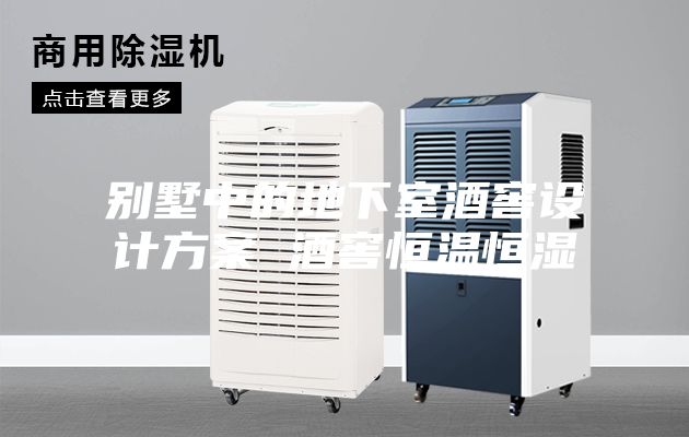 别墅中的地下室酒窖设计方案 酒窖恒温恒湿