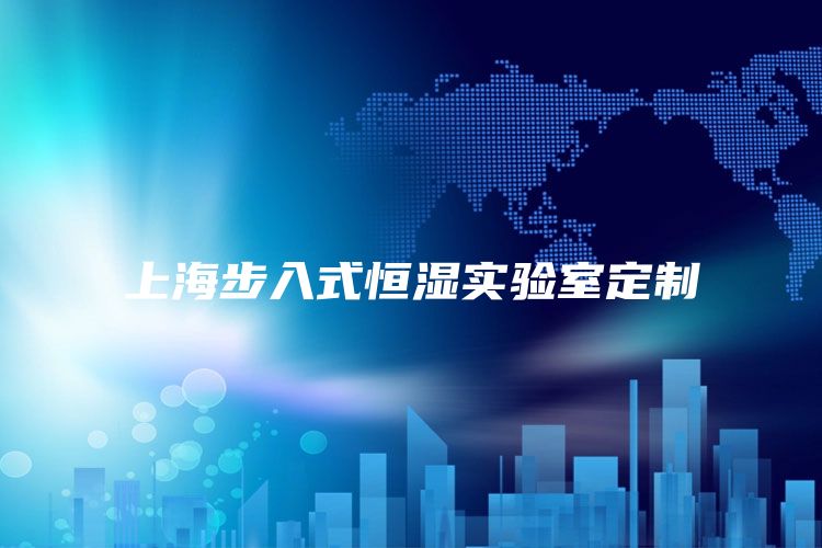 上海步入式恒湿实验室定制